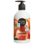 Organic Shop Tápláló folyékony szappan rózsával és őszibarackkal - 500ml