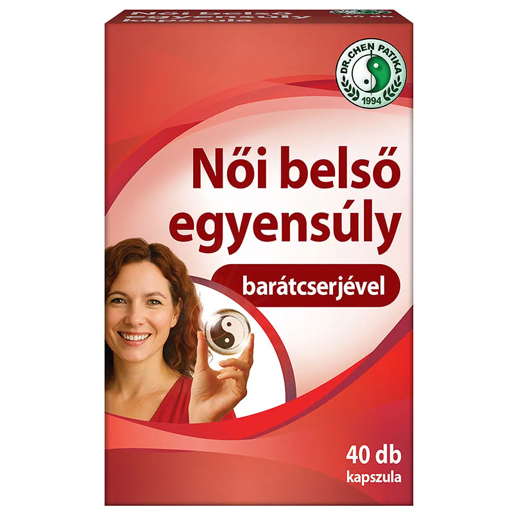 Dr. Chen Női belső egyensúly kapszula - 40db Dr. Chen Női belső egyensúly kapszula - 40db