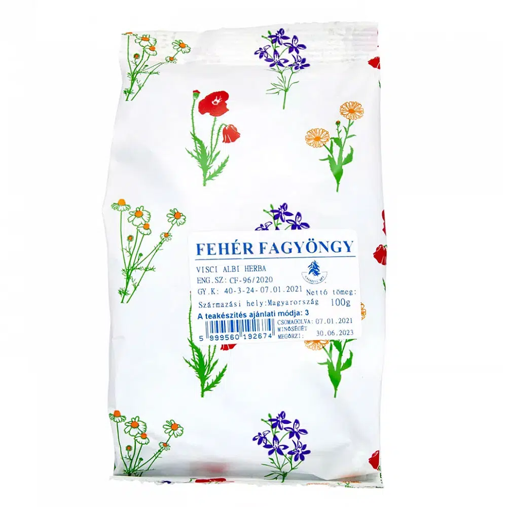 Gyógyfű fehér fagyöngy tea - 100g Gyógyfű fehér fagyöngy tea - 100g