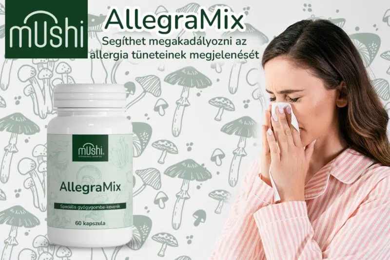 Mushi AllegraMix: Természetes megoldás allergia ellen