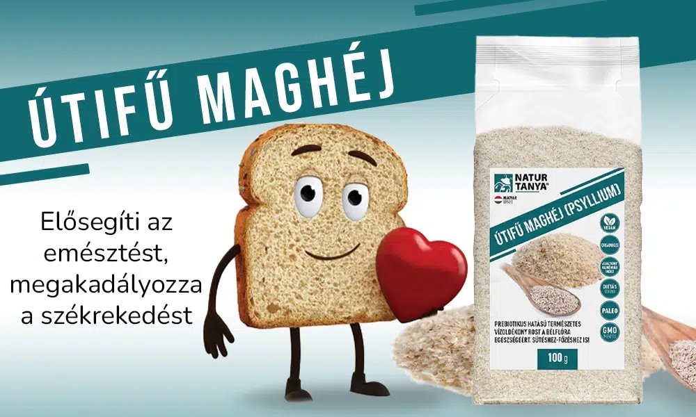 Béltisztítás egyszerűen és természetesen útifű maghéjjal