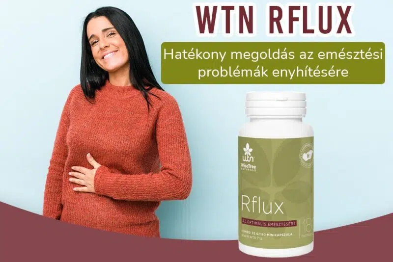 WTN Rflux: Természetes támogatás az egészséges emésztésért