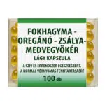 Dr. chen Fokhagyma-Oregánó-Zsálya-Medvegyökér kapszula - 100db