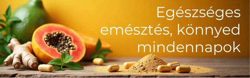 Haspuffadás távoltartása emésztést segítő kiegészítőkkel