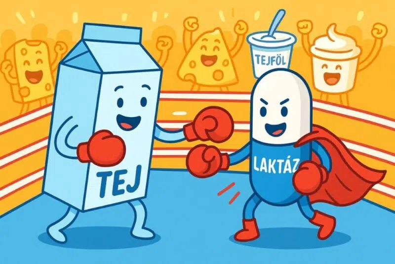 Enzimhiány leküzdése: Laktáz segítségével újra élvezhetők a tejtermékek