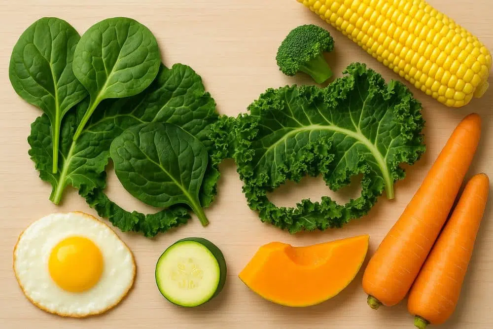 Támogatás a lutein természetes forrásaiból
