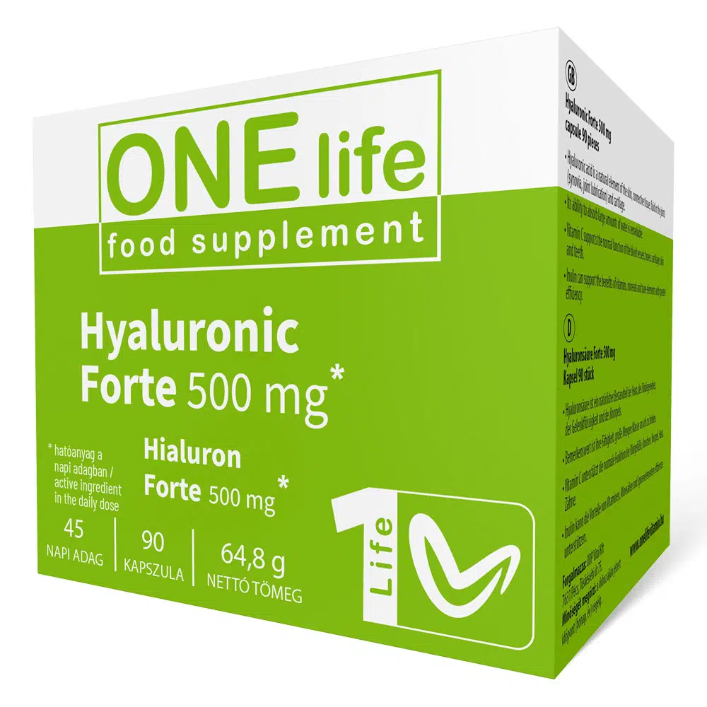 One Life Hialuron Forte kapszula - 90db One Life Hialuron Forte kapszula - 90db