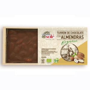 Chocolates Solé Bio csokoládés Nugát mandulával - 200g