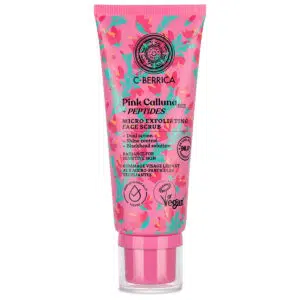 Natura Siberica C-Berrica Pink Calluna Mikrohámlasztó arcradír - 100ml