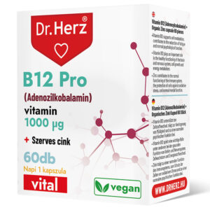 Dr. Herz B12-vitamin Pro kapszula - 60db
