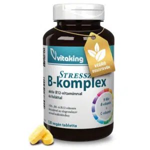 Vitaking Stress B-Complex vitamin tabletta – 120db