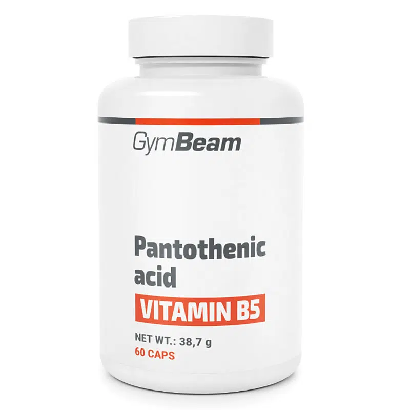 GymBeam Pantothenic acid (Pantoténsav B5-vitamin) 60db GymBeam Pantothenic acid (Pantoténsav B5-vitamin) 60db