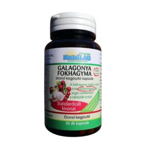 Nutrilab Galagonya és Fokhagyma vega kapszula 30db