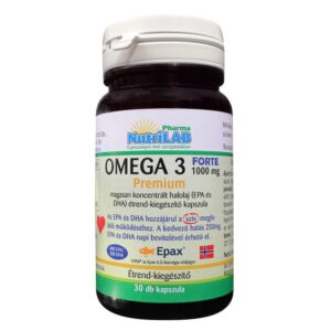 Nutrilab Omega 3 FORTE 1000 kapszula 30db