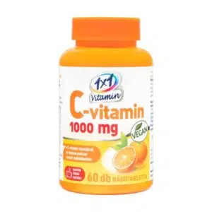 1x1 vitaday C-vitamin 1000 mg rágótabletta 60 db narancsos
