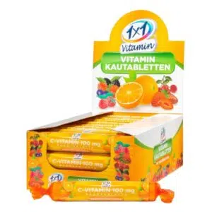 1x1 Vitamin C-vitamin 100 mg szőlőcukorral narancs 17x