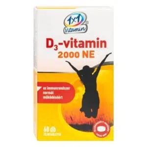 1x1 vitaday D3-vitamin 2000NE 60db