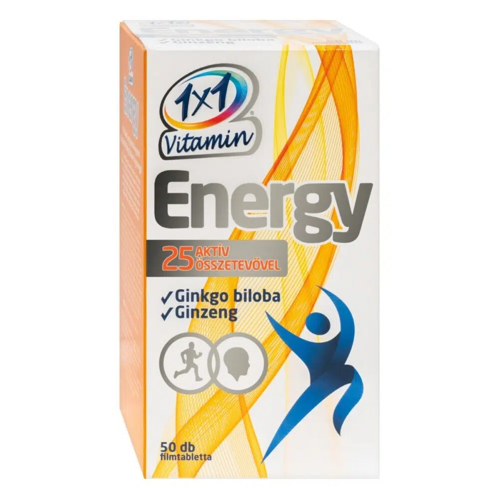 1x1 vitaday Energy filmtabletta 50db 1x1 vitaday Energy filmtabletta 50db