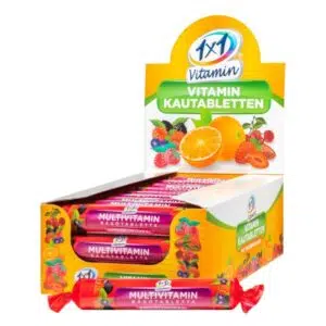 1x1 Vitamin Multivitamin szőlőcukorral erdei gyümölcsös 17x
