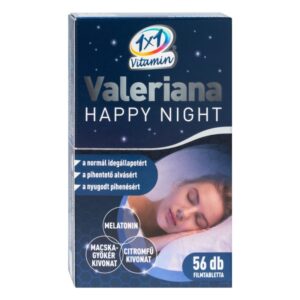 1x1 Vitaday Valeriana Happy Night étrend-kiegészítő filmtabletta 56db