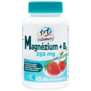 1x1 vitaday mg+b6 250 mg rágótbletta 45 db