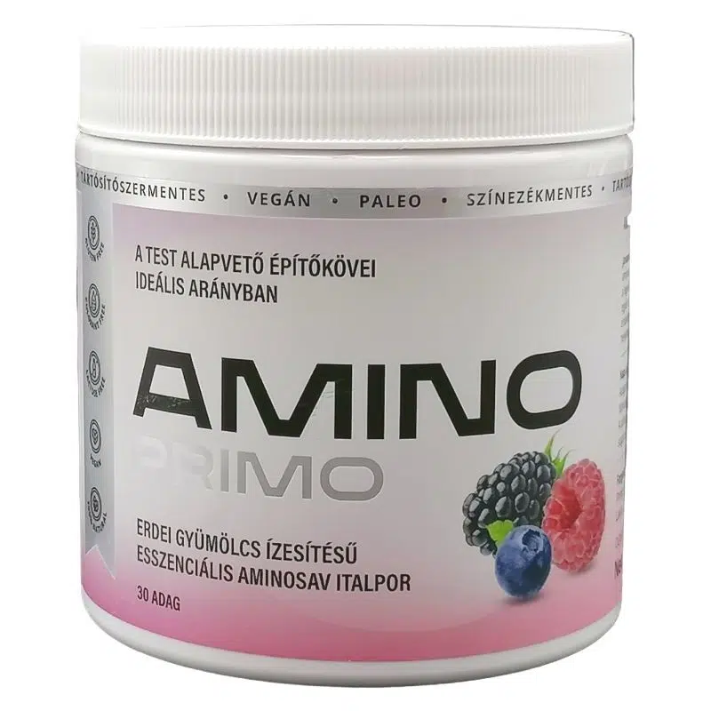 Amino Primo instant italpor (erdei gyümölcs) - 360g Amino Primo instant italpor (erdei gyümölcs) - 360g