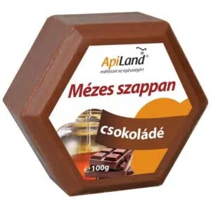 Apiland mézes, csokoládés szappan 100g