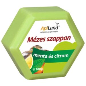 Apiland mézes, mentás, citromos szappan 100g