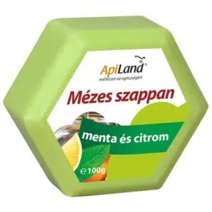 Apiland mézes, mentás, citromos szappan 100g