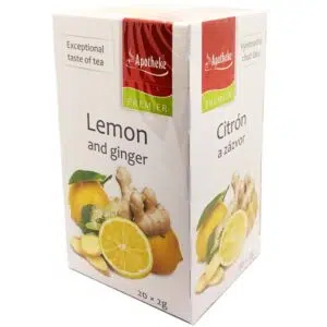Apotheke citrom és gyömbér tea 20 filter