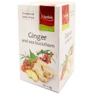 Apotheke gyömbér és homoktövis tea 20 filter