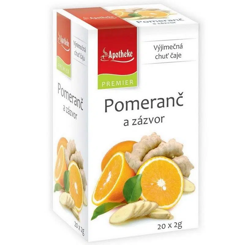 Apotheke narancs és gyömbér tea 20 filter Apotheke narancs és gyömbér tea 20 filter