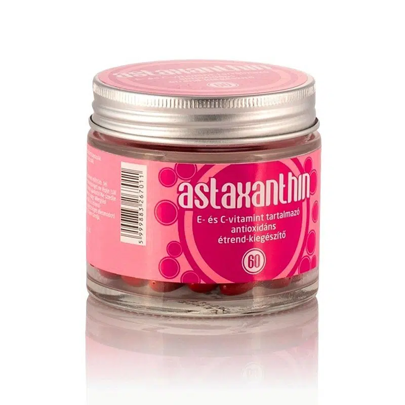 Astaxanthin antioxidáns E és C vitaminnal 60db Astaxanthin antioxidáns E és C vitaminnal 60db