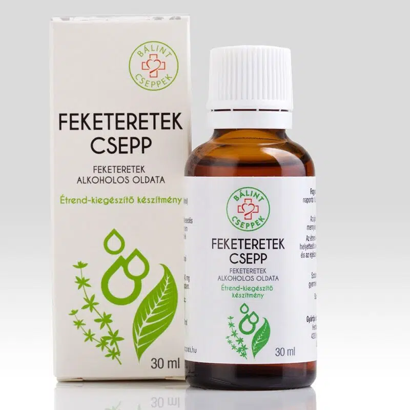 Bálint cseppek feketeretek csepp 30ml Bálint cseppek feketeretek csepp 30ml