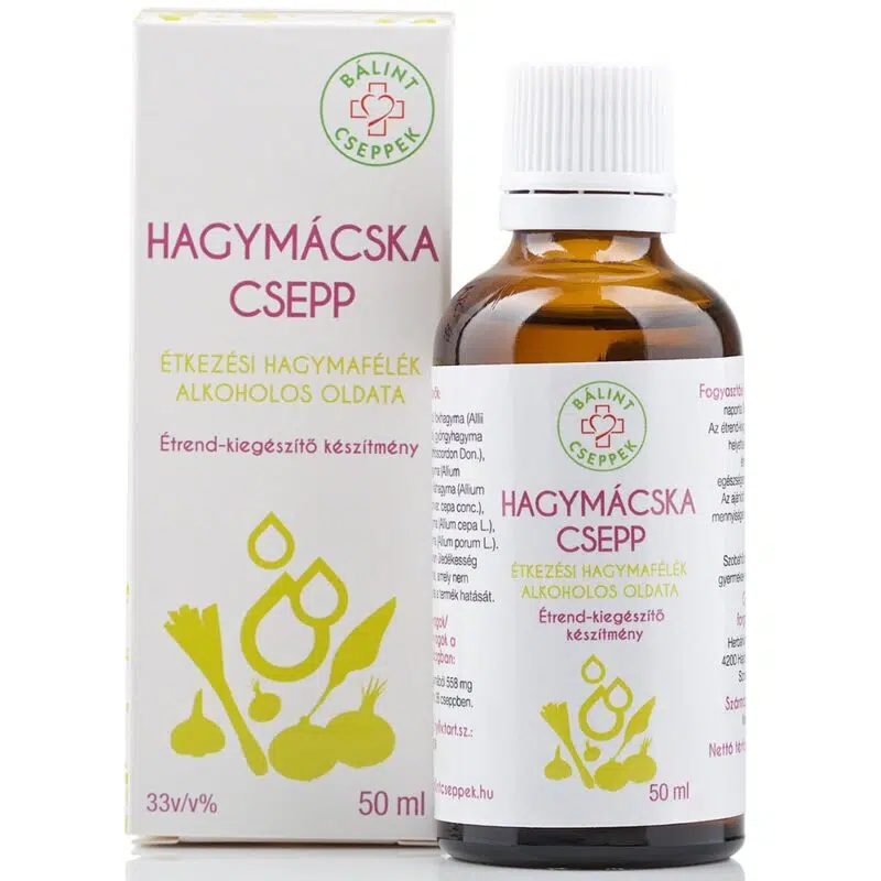 Bálint cseppek hagymácska csepp 50ml Bálint cseppek hagymácska csepp 50ml