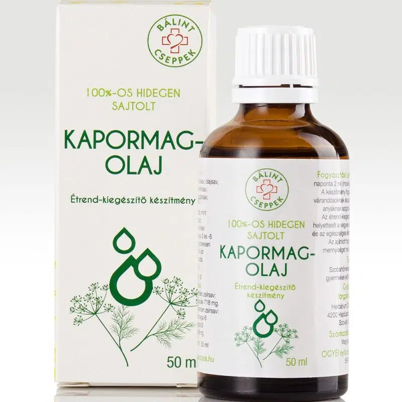Bálint cseppek kapormagolaj 100% 50ml Bálint cseppek kapormagolaj 100% 50ml
