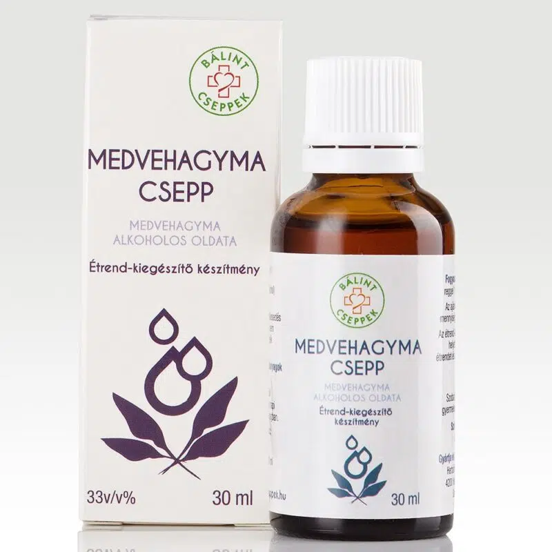 Bálint cseppek medvehagyma csepp 30ml Bálint cseppek medvehagyma csepp 30ml