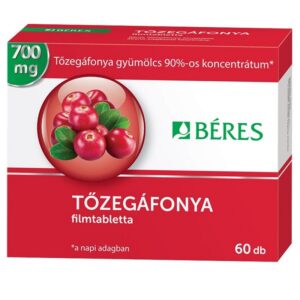 Béres Tőzegáfonya filmtabletta 60db