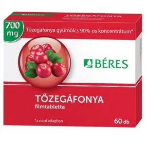 Béres Tőzegáfonya filmtabletta 60db
