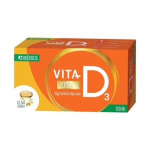 Béres Vita-D3 2000NE lágyzselatin kapszula olíva olajban 120db