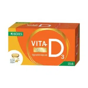 Béres Vita-D3 2000NE lágyzselatin kapszula olíva olajban 120db