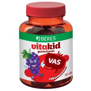 Béres Vitakid VAS cukormentes gumivit. 30db