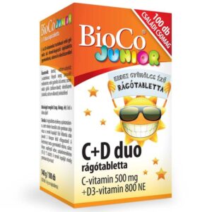 Bioco C+D duo Junior rágótabletta 100db