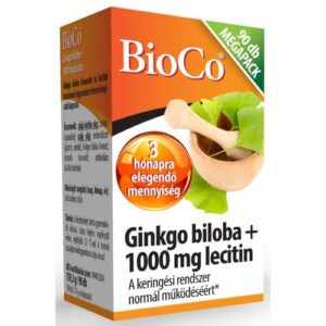 Bioco Ginkgo Biloba + Lecithin kapszula 90 db