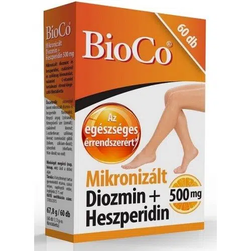BioCo Mikronizált Diozmin+Heszperidin 60db BioCo Mikronizált Diozmin+Heszperidin 60db