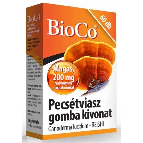 Bioco pecsétviaszgomba kivonat tabletta 60db Bioco pecsétviaszgomba kivonat tabletta 60db