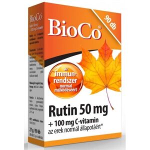 Bioco rutin+c vitamin tabletta 90 db