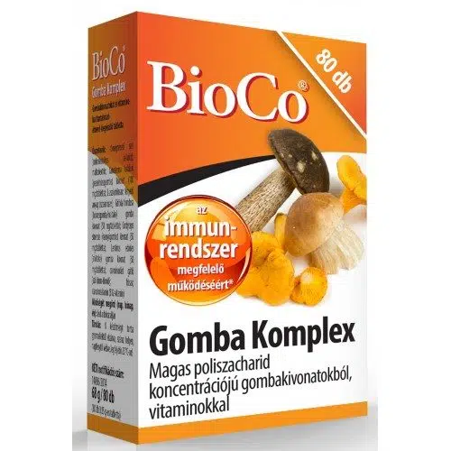 Bioco gomba komplex tabletta 80 db Bioco gomba komplex tabletta 80 db