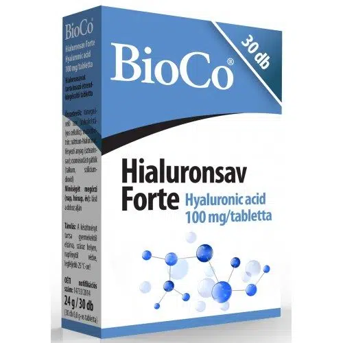 Bioco Hialuronsav forte tabletta 30 db Bioco Hialuronsav forte tabletta 30 db