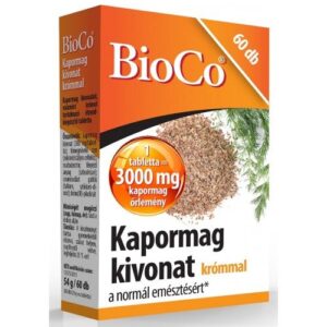 Bioco kapormag kivonat tabletta krómmal 60 db